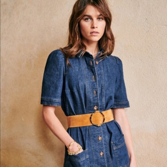 NWOT Sezane Ben Belt. Camel main image 14